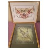 J2 - TWO PIECES FRAMED ART (L59)