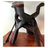 J3 - HAND-CARVED WOODEN INTERLOCKING SCULPTURE