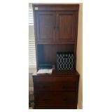 J3 - DARK WOOD HUTCH (O1)