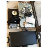 J3 - ELECTRIC GRIDDLE, WARMING TRAY, SONY PLAYER