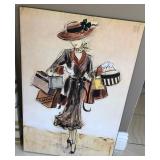 J3 - KAREN DUPRE ARTWORK 32X21" (L9)