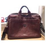 J3 - BROWN LEATHER BRIEFCASE (M25)