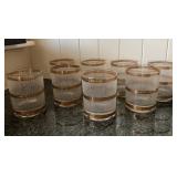 J3 - SET OF 8 VINTAGE TUMBLERS (A3)