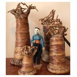 J3 - HANDMADE BAOBAB TREE SCULPTURE & FIGURINE