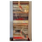 J3 - TOM REEVES VERTICAL ABSTRACT ARTWORK (C13)