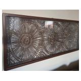 O - MEDALLION RICE PAPER SHADOW BOX WALL DECOR