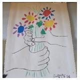 O - PICASSO ART PRINT (L82)