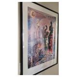 O - FRAMED ART 32X 24" (E91)