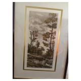 O - FRAMED ART 25X17" (G56)