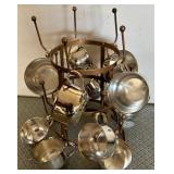 O - ONEIDA CUPS WITH RACK (G154)