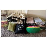O - COMFORTER, DOLL, PILLOWS, PEE-WEES PLAYHOUSE