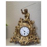 O - VINTAGE MANTLE CLOCK (L108)