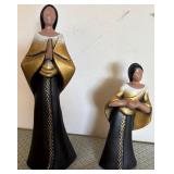 O - LOT OF 2 FIGURINES (G145)