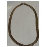 STERLING SILVER BRAIDED HERRINGBONE 11.1 GRS (A73)