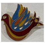 CUTE CLOISONNE BROOCH (A26)