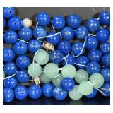 LOT OF LAPIS BEADS(A92)