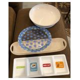 N1 - SERVING PLATES & BOWL (H24)