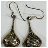 STERLING SILVER EARRINGS 3.5 GRS (A99)