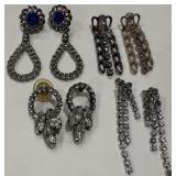 LOT OF FOUR COSTUME EARRINGS (A51)
