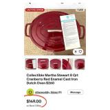 N1 - MARTHA STEWART DUTCH OVEN (K9)