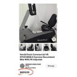 N1 - NORDICTRACK RECUMBENT EXERCISE BIKE (F8)
