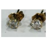14K STUD EARRINGS(A122)