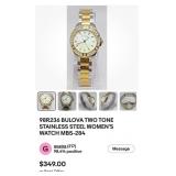 BULOVA TWO TONE LADIES WATCH (A15)