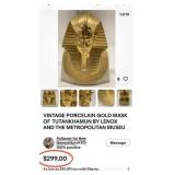 N1 - LENOX TUTANKHAMUN FIGURINE (H11)