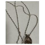 STERLING SILVER NECKLACE 11 GRS (A68)