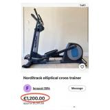 N1 - NORDICTRACK COMMERCIAL ELLIPTICAL MACHINE