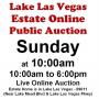 Sun@10am - Lake Las Vegas Estate Online Public Auction 9/13