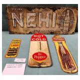 700 - VINTAGE ADVERTISING SIGNS (E48)