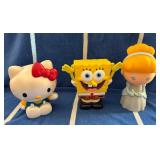 J1 - LOT OF THREE CHARACTER FIGURES (K90)