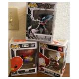 J1 - COLLECTIBLE FUNKO POP TRIO (D333)
