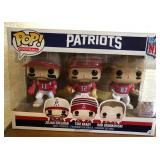 J1 - PATRIOTS FUNKO POP TRIO (D328)
