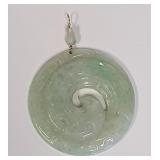 513 - CARVED JADE PENDANT (S19)