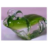 513 - VINTAGE ART GLASS FIGURINE (T247)
