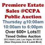 WELCOME TO OUR THURS. @10am ONLINE PUBLIC AUCTION