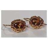 513 - PAIR OF 14K GOLD EARRINGS (S62)