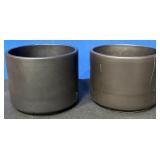 513 - TWO GAINEY CERAMICS PLANTER POTS (F7)
