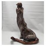 513 - NIKKI DEACON LTD ED CAT SCULPTURE (T92)
