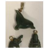 513 - LOT OF THREE VINTAGE PENDANTS (S45)