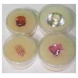 513 - LOT OF FOUR GEMSTONES (F84)