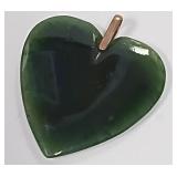513 - JADE HEART PENDANT (S58)
