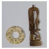 513 - TWO VINTAGE PENDANTS (S15)