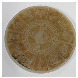 513 - VINTAGE CARVED CHINESE ZODIAC MEDALLION (S10