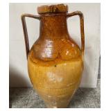 513 - 44"T GLAZED TERRACOTTA  AMPHORA (N3)