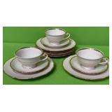 513 - 12 PCS VTG HUTSCHENREUTHER HOHENBERG DISHES