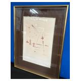 545 - DALI LTD ED LITHO FRAMED 28X22" (S20)