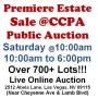 Sat.@10am - Premiere Estate Sale @CCPA Online Auction 10/10